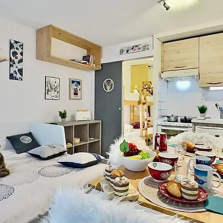 Apartman Avec Balcon Sud A 5 Min Des Pistes, Wifi Inclus - Fr-1-411-905 *